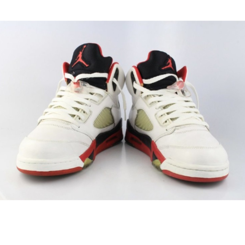 2013 JORDAN RETRO 5 FIRE RED 11.5 (USED) - Picture 2 of 6